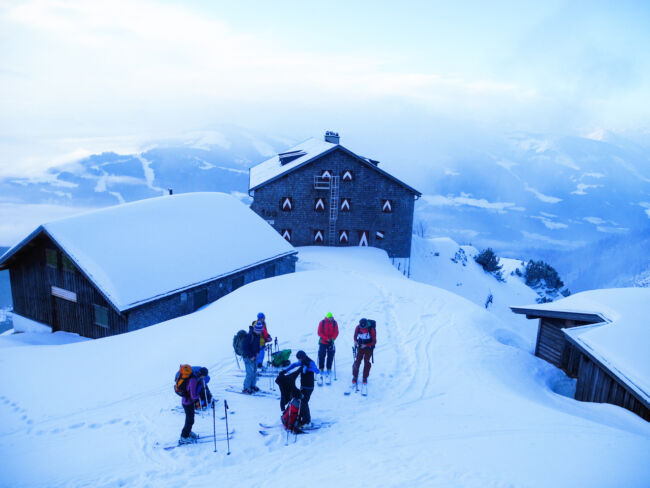 1 Skitour Transalp Teil2