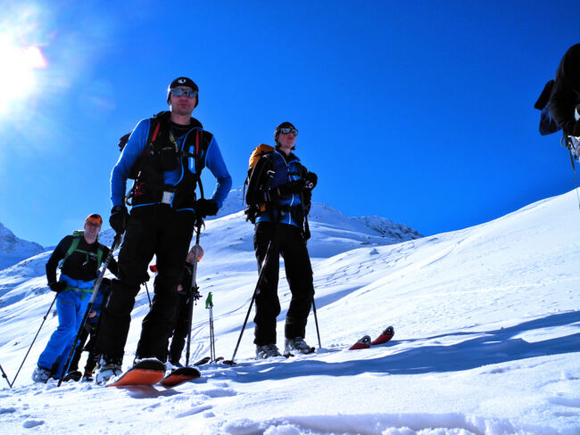 6 Skitour Transalp Teil1