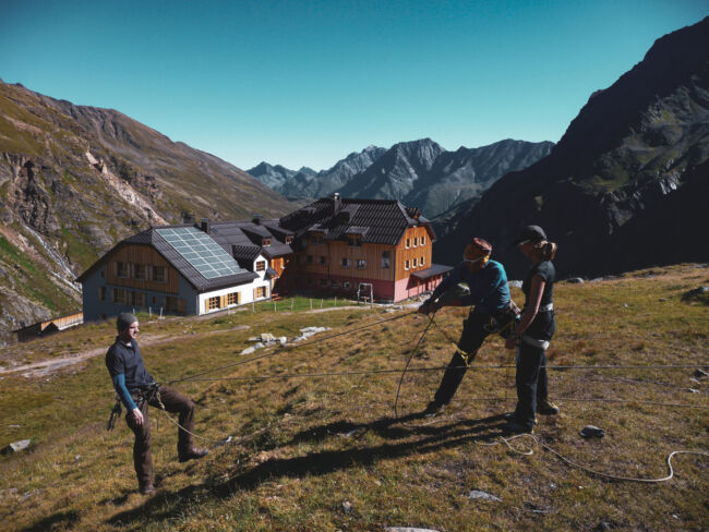 Spaltenbergung Kurs