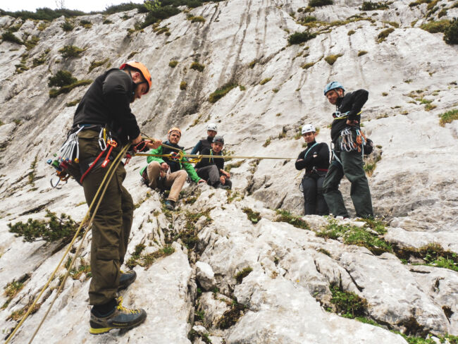 Mehrseillängen Sportklettern - Wilder Kaiser