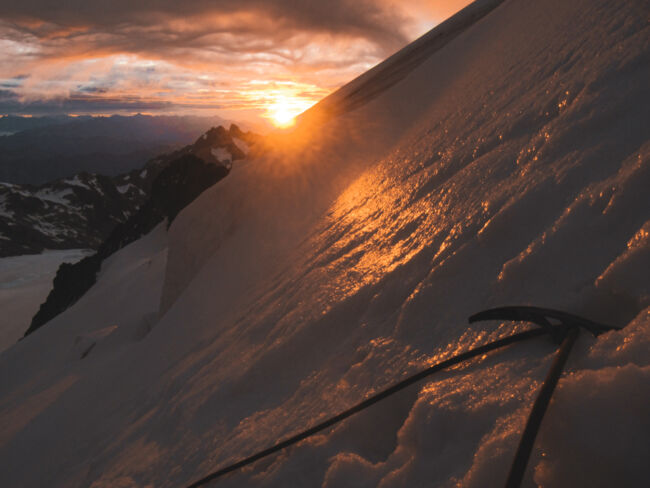 Eiswand klettern Pitztal