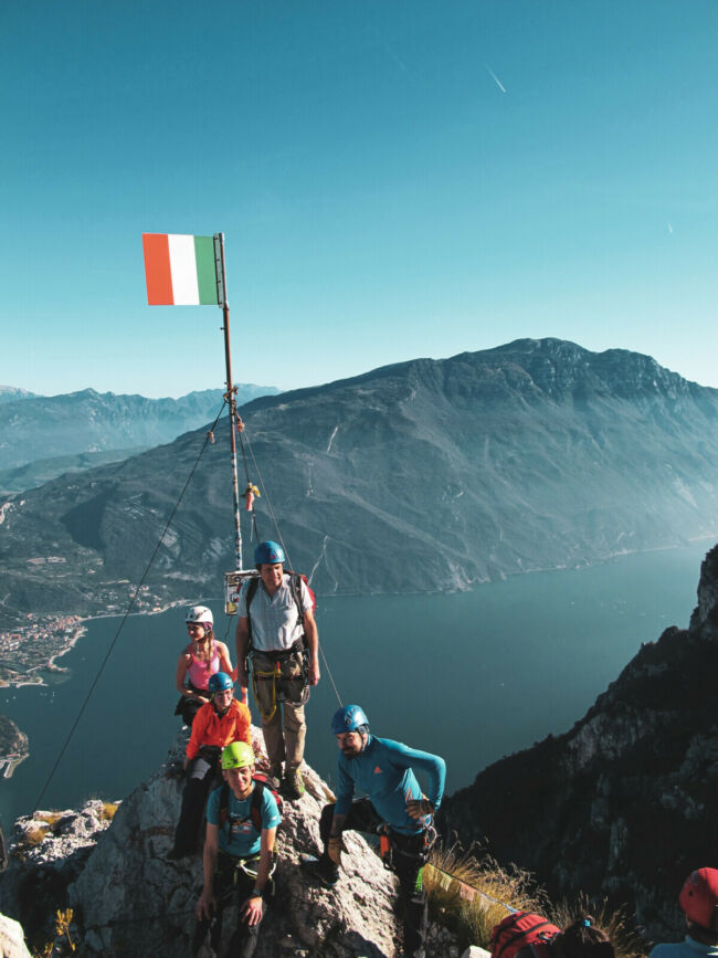 Klettersteigkurs Gardasee Bergführer