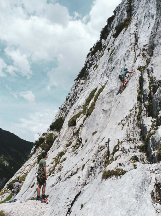 Mehrseillängen Sportklettern - Wilder Kaiser