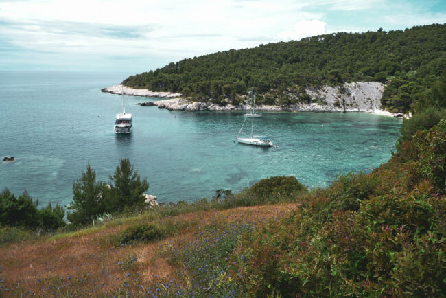 Segeln und Klettern Kroatien Bergführer