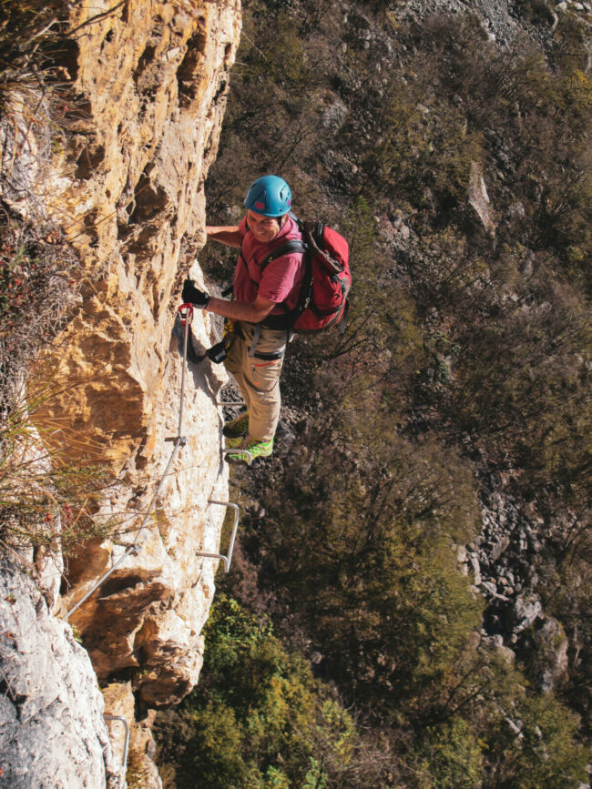 Klettersteigkurs Gardasee Bergführer