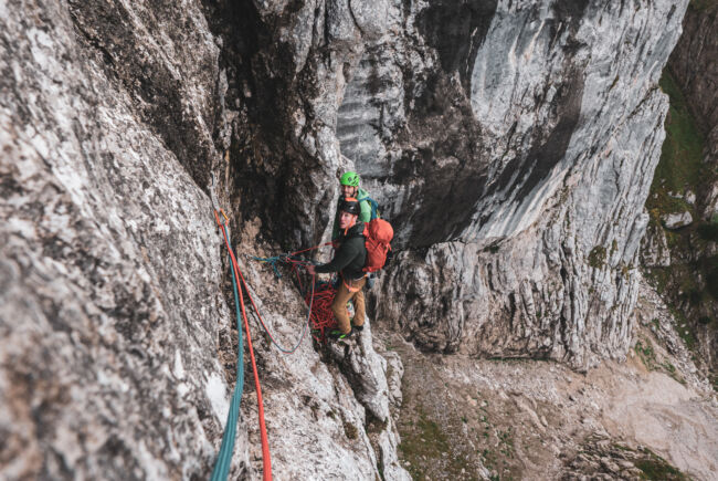 Mehrseillängen Sportklettern - Wilder Kaiser