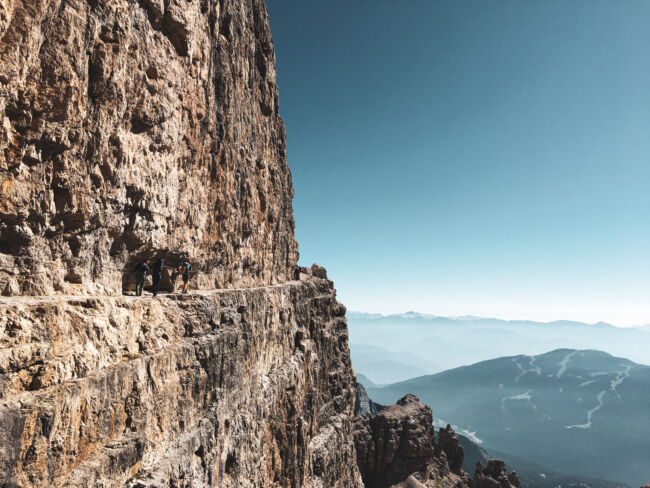 Brenta Klettersteig mit Bergführer