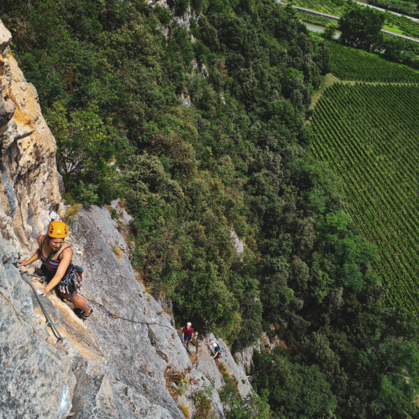 Mehrseillängen Sportklettern Gardasee