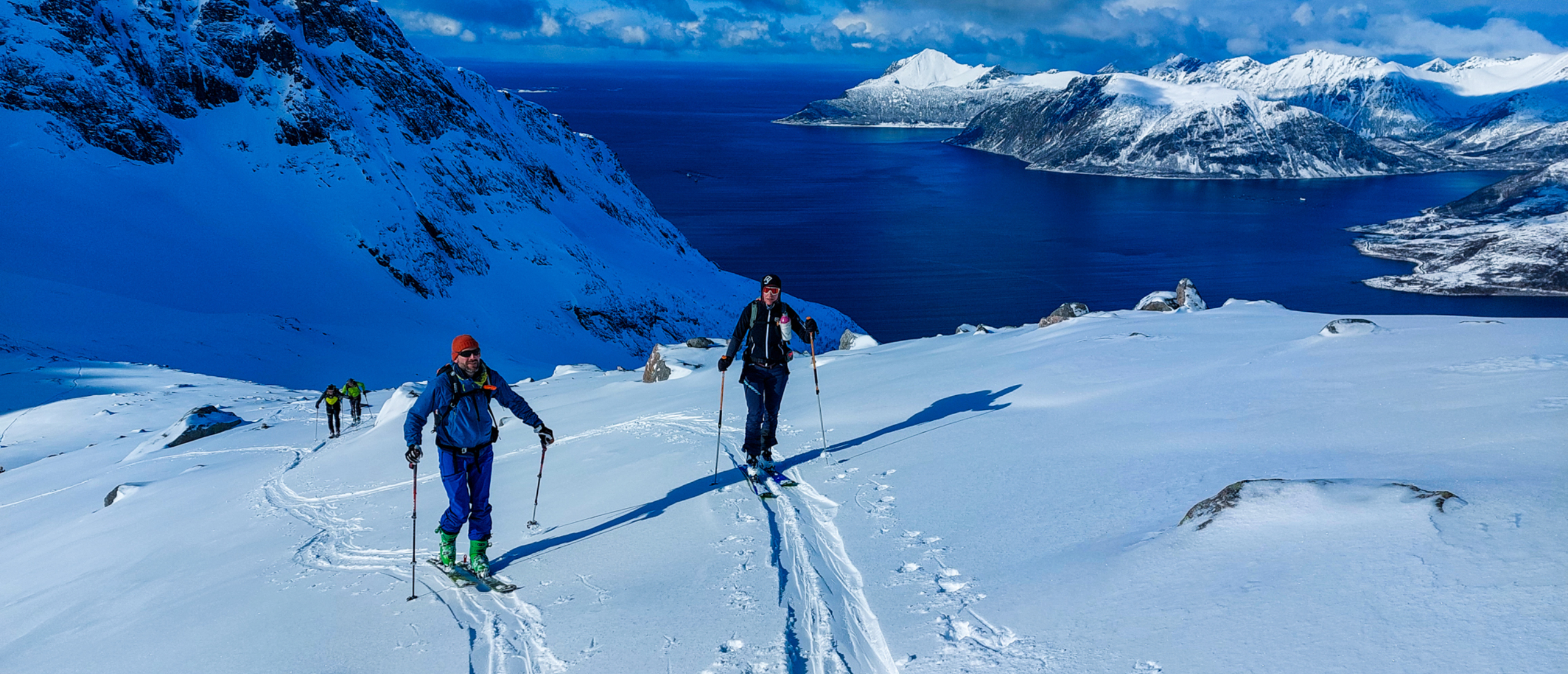 Skitouren mit Schiff Norwegen